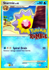 Starmie 5/16 Cosmos Holo Promo - Pokemon Rumble